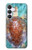S1424 ウミガメ Sea Turtle Samsung Galaxy S25 FE, S26 FE バックケース、フリップケース・カバー