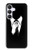 S1591 ブラックスーツで匿名の男 Anonymous Man in Black Suit Samsung Galaxy S25 FE バックケース、フリップケース・カバー