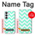 S1723 ミントシェブロンジグザグ Mint Chevron Zigzag Samsung Galaxy S25 FE バックケース、フリップケース・カバー