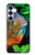 S1812 シクリッド魚 Cichlid Fish Samsung Galaxy S25 FE バックケース、フリップケース・カバー