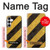 S2231 黄色と黒のラインハザードストライプ Yellow and Black Line Hazard Striped Samsung Galaxy S25 FE バックケース、フリップケース・カバー
