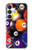 S2238 ビリヤードプールボール Billiard Pool Ball Samsung Galaxy S25 FE バックケース、フリップケース・カバー