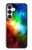 S2312 カラフル 虹 宇宙 銀河 Colorful Rainbow Space Galaxy Samsung Galaxy S25 FE バックケース、フリップケース・カバー