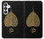 S2331 金の葉仏教 オームシンボル Gold Leaf Buddhist Om Symbol Samsung Galaxy S25 FE, S26 FE バックケース、フリップケース・カバー