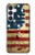 S2349 古いアメリカの国旗 Old American Flag Samsung Galaxy S25 FE バックケース、フリップケース・カバー