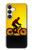 S2385 自転車 夕焼け Bicycle Bike Sunset Samsung Galaxy S25 FE, S26 FE バックケース、フリップケース・カバー
