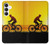 S2385 自転車 夕焼け Bicycle Bike Sunset Samsung Galaxy S25 FE, S26 FE バックケース、フリップケース・カバー