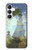 S2415 クロード・モネ パラソルを持つ女性 Claude Monet Woman with a Parasol Samsung Galaxy S25 FE バックケース、フリップケース・カバー