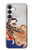 S2496 日本美術歌 歌川国芳 玉取り Japan Art Utagawa Kuniyoshi Tamatori Samsung Galaxy S25 FE バックケース、フリップケース・カバー