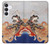 S2496 日本美術歌 歌川国芳 玉取り Japan Art Utagawa Kuniyoshi Tamatori Samsung Galaxy S25 FE バックケース、フリップケース・カバー