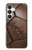 S2661 ヴィンテージレザーサッカーグラフィックプリント Vintage Soccer Football Graphic Samsung Galaxy S25 FE バックケース、フリップケース・カバー