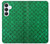 S2704 グリーンフィッシュスケールパターングラフィック Green Fish Scale Pattern Graphic Samsung Galaxy S25 FE, S26 FE バックケース、フリップケース・カバー