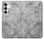 S2845 グレーマーブル Gray Marble Texture Samsung Galaxy S25 FE バックケース、フリップケース・カバー