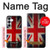 S2894 ヴィンテージイギリス旗 Vintage British Flag Samsung Galaxy S25 FE バックケース、フリップケース・カバー