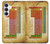 S2934 ヴィンテージ周期表 Vintage Periodic Table of Elements Samsung Galaxy S25 FE バックケース、フリップケース・カバー