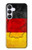 S2935 ドイツ旗地図 Germany Flag Map Samsung Galaxy S25 FE, S26 FE バックケース、フリップケース・カバー