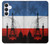 S2980 フランスサッカー France Football Soccer Flag Samsung Galaxy S25 FE バックケース、フリップケース・カバー