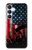 S2989 アメリカサッカー USA American Football Soccer Flag Samsung Galaxy S25 FE バックケース、フリップケース・カバー