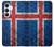 S3000 アイスランドサッカー Iceland Football Soccer Flag Samsung Galaxy S25 FE, S26 FE バックケース、フリップケース・カバー