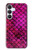 S3051 ピンク人魚のスケール Pink Mermaid Fish Scale Samsung Galaxy S25 FE バックケース、フリップケース・カバー