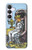 S3067 タロットカード カップの女王 Tarot Card Queen of Cups Samsung Galaxy S25 FE バックケース、フリップケース・カバー