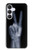 S3101 X線平和サイン手指 X-ray Peace Sign Fingers Samsung Galaxy S25 FE バックケース、フリップケース・カバー