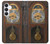 S3173 大きな古時計 Grandfather Clock Antique Wall Clock Samsung Galaxy S25 FE バックケース、フリップケース・カバー