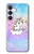 S3256 かわいいユニコーンの漫画 Cute Unicorn Cartoon Samsung Galaxy S25 FE, S26 FE バックケース、フリップケース・カバー