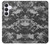 S3293 アーバンブラックカモ迷彩 Urban Black Camo Camouflage Samsung Galaxy S25 FE バックケース、フリップケース・カバー