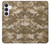 S3294 陸軍砂漠タンコヨーテカモ迷彩 Army Desert Tan Coyote Camo Camouflage Samsung Galaxy S25 FE バックケース、フリップケース・カバー