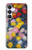 S3342 クロードモネ菊 Claude Monet Chrysanthemums Samsung Galaxy S25 FE バックケース、フリップケース・カバー