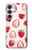 S3481 イチゴ Strawberry Samsung Galaxy S25 FE バックケース、フリップケース・カバー