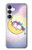 S3485 かわいい眠りユニコーン Cute Unicorn Sleep Samsung Galaxy S25 FE, S26 FE バックケース、フリップケース・カバー