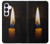 S3530 仏 Buddha Candle Burning Samsung Galaxy S25 FE, S26 FE バックケース、フリップケース・カバー