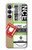 S3543 荷物タグアート Luggage Tag Art Samsung Galaxy S25 FE バックケース、フリップケース・カバー