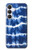 S3671 ブルータイダイ Blue Tie Dye Samsung Galaxy S25 FE バックケース、フリップケース・カバー