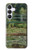 S3674 クロードモネ歩道橋とスイレンプール Claude Monet Footbridge and Water Lily Pool Samsung Galaxy S25 FE バックケース、フリップケース・カバー