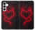 S3682 デビルハート Devil Heart Samsung Galaxy S25 FE バックケース、フリップケース・カバー