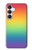 S3698 LGBTグラデーションプライドフラグ LGBT Gradient Pride Flag Samsung Galaxy S25 FE バックケース、フリップケース・カバー
