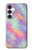 S3706 パステルレインボーギャラクシーピンクスカイ Pastel Rainbow Galaxy Pink Sky Samsung Galaxy S25 FE, S26 FE バックケース、フリップケース・カバー