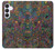 S3815 サイケデリックアート Psychedelic Art Samsung Galaxy S25 FE バックケース、フリップケース・カバー