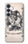 S3818 ヴィンテージトランプ Vintage Playing Card Samsung Galaxy S25 FE バックケース、フリップケース・カバー