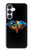 S3842 抽象的な カラフルな ダイヤモンド Abstract Colorful Diamond Samsung Galaxy S25 FE バックケース、フリップケース・カバー