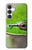 S3845 緑のカエル Green frog Samsung Galaxy S25 FE, S26 FE バックケース、フリップケース・カバー