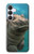 S3871 かわいい赤ちゃんカバ カバ Cute Baby Hippo Hippopotamus Samsung Galaxy S25 FE, S26 FE バックケース、フリップケース・カバー