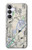 S3882 フライング エンルート チャート Flying Enroute Chart Samsung Galaxy S25 FE バックケース、フリップケース・カバー