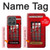 S0058 ロンドン〔イギリス〕の赤い電話ボックス Classic British Red Telephone Box Motorola Edge (2025) バックケース、フリップケース・カバー