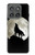 S1981 オオカミは 月にハウリング Wolf Howling at The Moon Motorola Edge (2025) バックケース、フリップケース・カバー