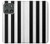 S2297 黒と白の縦縞 Black and White Vertical Stripes Motorola Edge (2025) バックケース、フリップケース・カバー