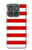 S2364 赤と白のストライプ Red and White Striped Motorola Edge (2025) バックケース、フリップケース・カバー